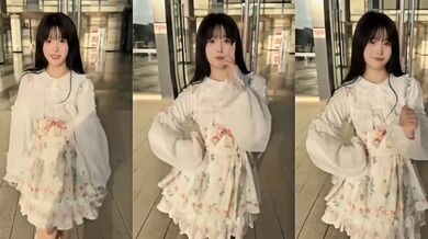 超嫩洛丽塔小萝莉 清纯可爱肥鲍嫩得流水 被黄毛男友捆绑调教 大屌无套狂操淫水四溢！